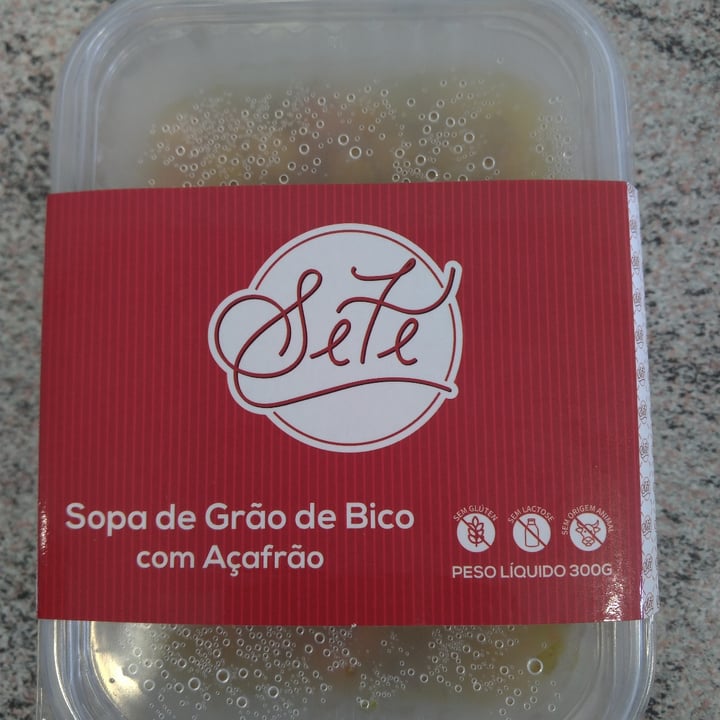 review photo of Sete Alimentacao Funcional Timbo/SC/BR Sopa De Grão De Bico Com Açafrão shared by @andreiajss on 31 Aug 2022 - review