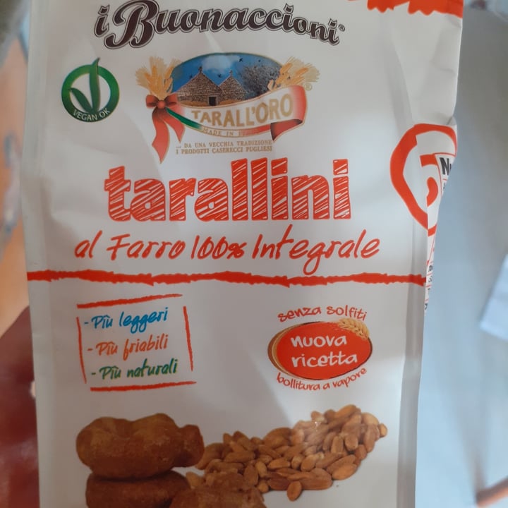 photo of I buonaccioni Tarallini 100% Farro Integrale shared by @simonap91 on  20 Jun 2022 - review