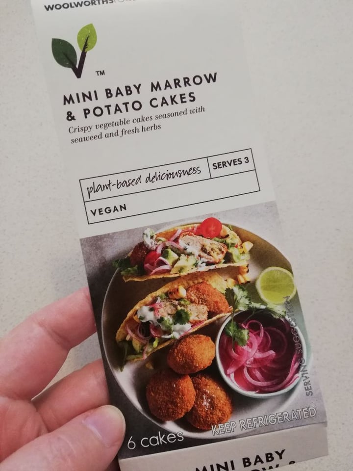 review photo of Woolworths Food Mini baby marrow and potato cakes shared by @mariska on 12 Apr 2020 - review