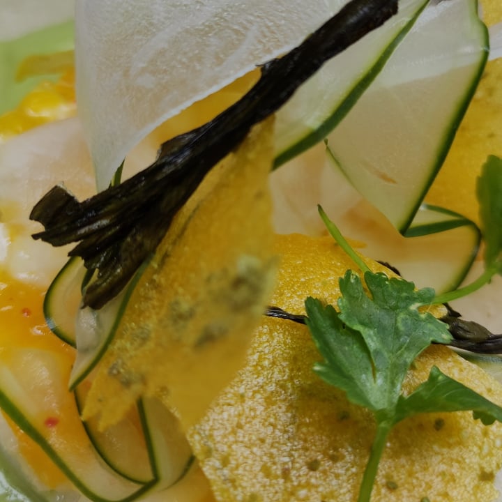 review photo of Gioia Restaurante & Terrazas Tartar de arroz basmati con mango, pepino y algas shared by @mababu on 05 Feb 2022 - review