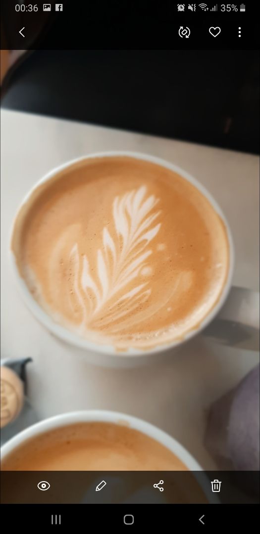 photo of Cafe Martinez Cafe con leche shared by @nahiraixa on  22 Feb 2020 - review