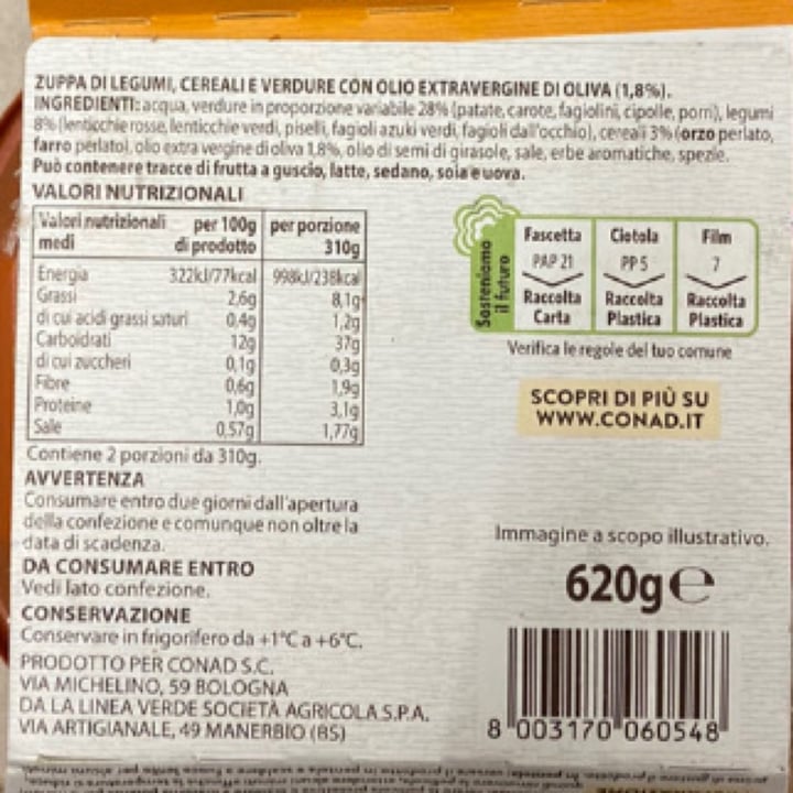 review photo of verso natura Zuppa contadina shared by @fraancy on 15 Sep 2022 - review