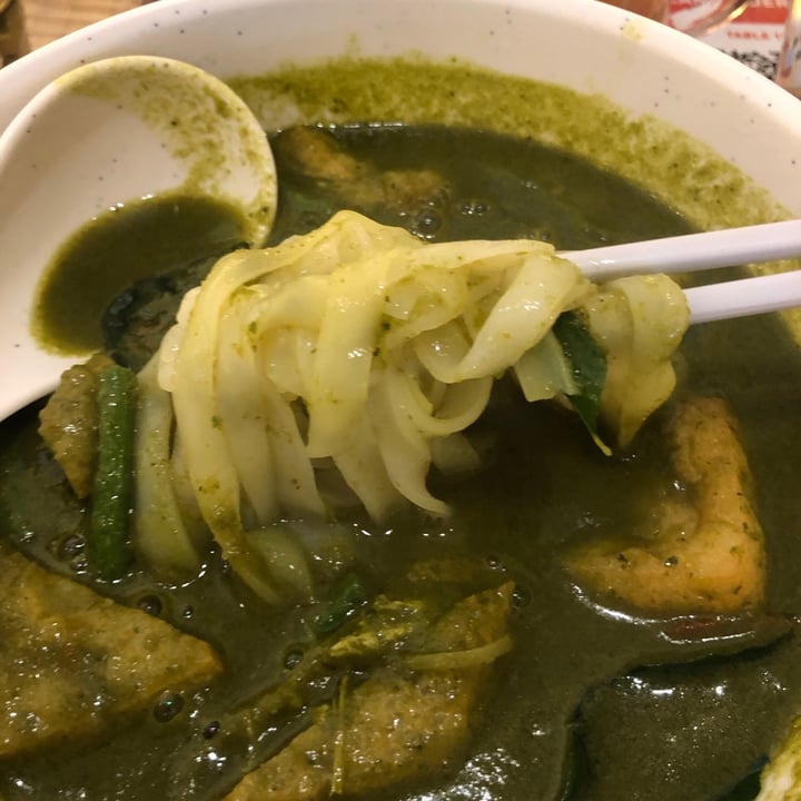 photo of Nature Cafe Green Curry with Rice Noodles shared by @plantingggg on  12 Dec 2020 - review