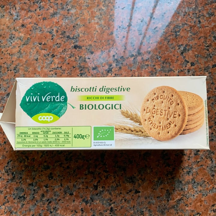 photo of Vivi Verde Coop Biscotti digestive shared by @chiaramarchetti on  11 Mar 2022 - review