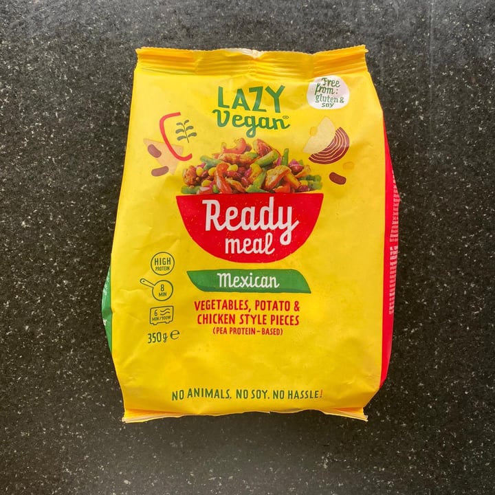review photo of Lazy Vegan Ready Meal Mexican shared by @charlottehaasbroek on 31 Aug 2020 - review