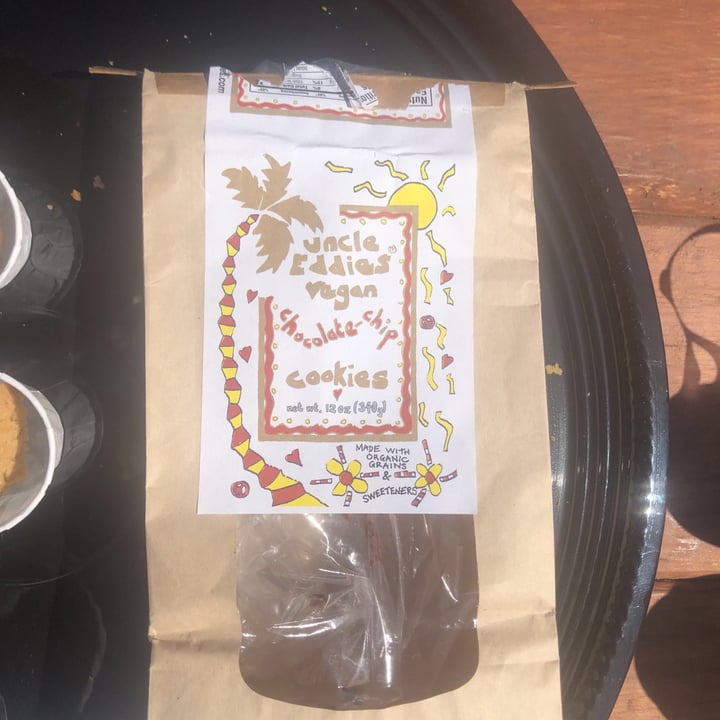 photo of Uncle Eddie’s Vegan chocolate chip cookies shared by @gabbygarland on  13 Mar 2021 - review
