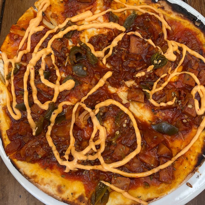 photo of Camel Rock Restaurant Pulled Jackfruit Pizza shared by @jethrotait on  25 Jan 2022 - review