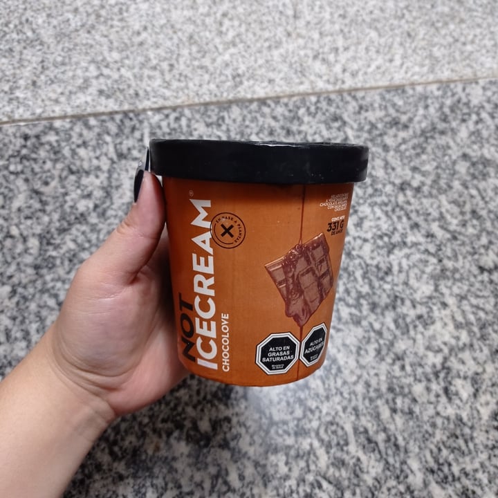 photo of NotCo Not Icecream Chocolove shared by @rulos on  27 Jul 2021 - review