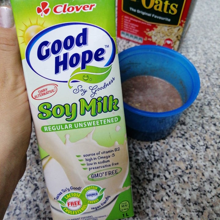 photo of Good Hope Good Hope Soy Milk Regular Unsweetened shared by @lillianjvv on  08 Dec 2019 - review