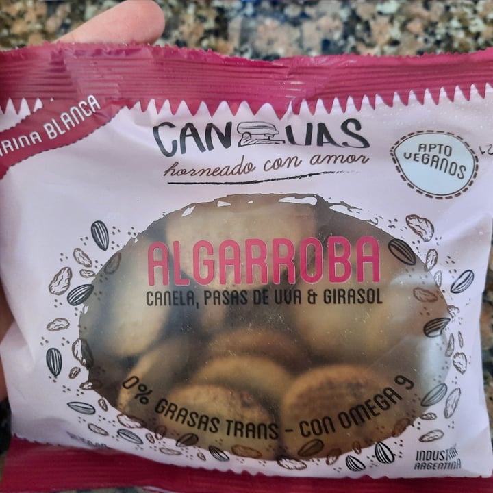 photo of Canvas Galletitas De Algarroba Con Canela, Pasas de Uva Y Girasol shared by @milicivitella on  11 Jul 2021 - review