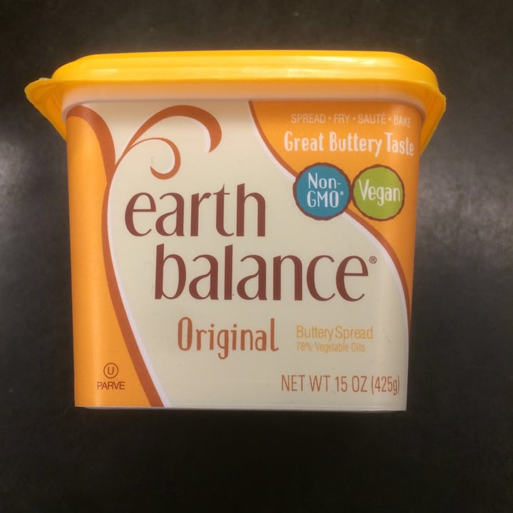 photo of Earth Balance Original Buttery Spread shared by @fungiforrest on  04 Jan 2021 - review