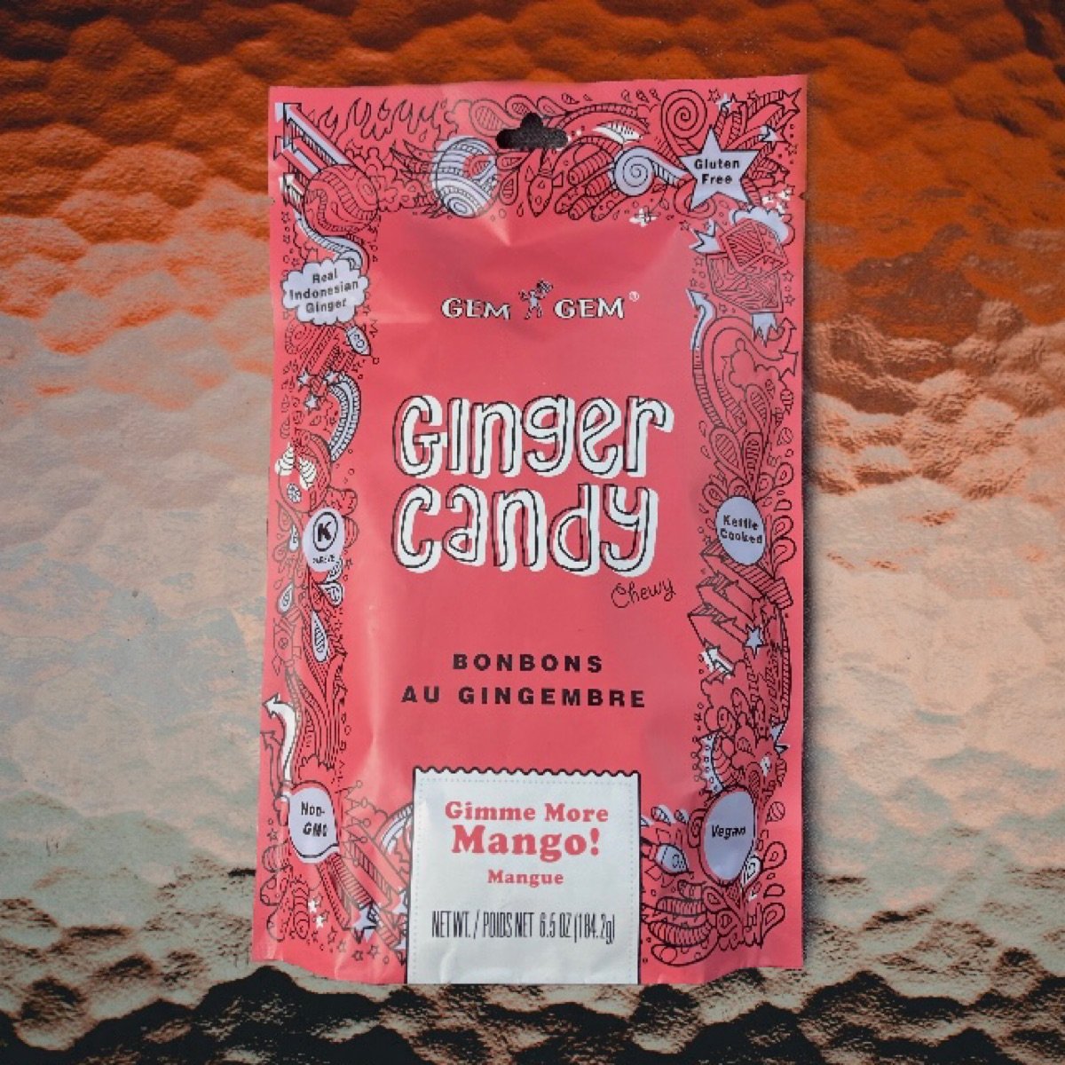 Gem Gem Ginger candy chewy Gimme more Mango Reviews abillion