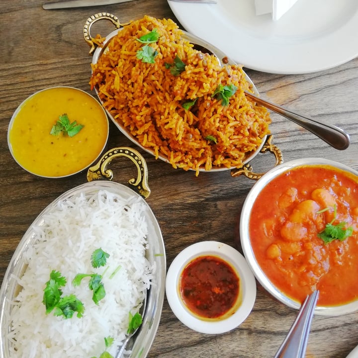 photo of Prashad Café (Kloof Street) Vegetable Biryani and dhal shared by @allygreen on  24 Apr 2020 - review