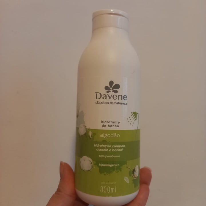 review photo of Davene Hidratante de banho Algodão shared by @inalobo on 05 May 2022 - review