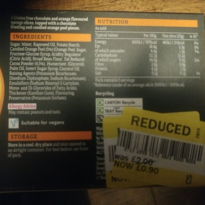 photo of Wicked 5 chocolate orange slices shared by @don1mclean on  12 Sep 2022 - review