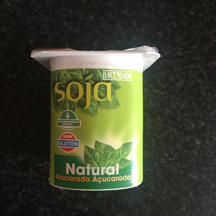 photo of Hacendado Yogurt de Soja Natural Azucarado shared by @veganagram on  01 Apr 2021 - review