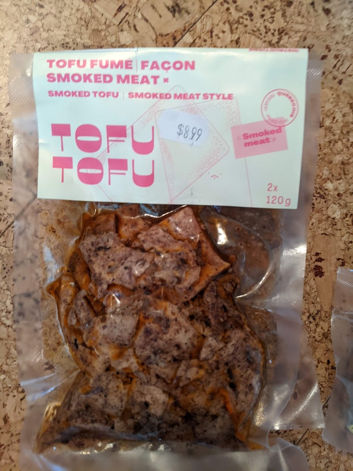 review photo of Tofutofu Tofu Fumé Façon Smoked Meat shared by @lcaro on 27 Aug 2022 - review