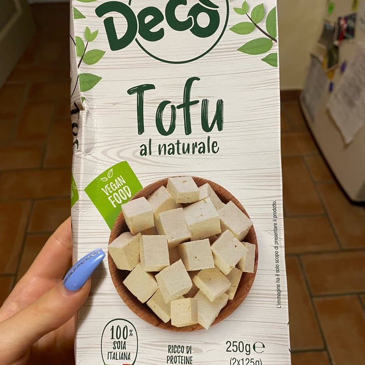 photo of Bio Decò tofu al naturale shared by @aurory on  13 Oct 2022 - review