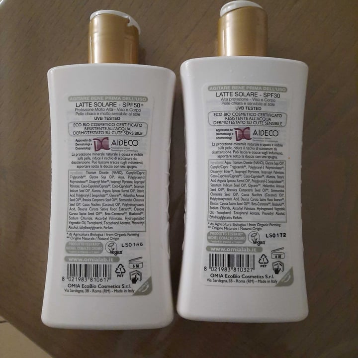 review photo of Omia laboratori ecobio Latte Solare shared by @ester123 on 19 May 2022 - review