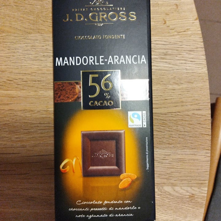 photo of IronMaxx J.D. Gross Cioccolato Fondente Mandorle-Arancia shared by @ambra- on  13 Jun 2022 - review