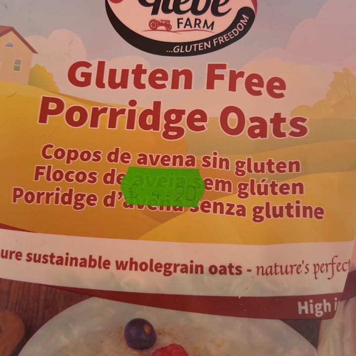 review photo of Glebe farm Gluten free porridge oats shared by @unastanzabianca on 14 Oct 2022 - review