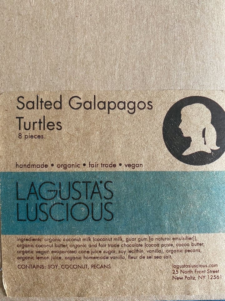 photo of Lagusta's Luscious Salted Galapagos Turtles shared by @avogeek on  28 Feb 2020 - review