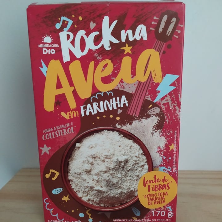 photo of Dia% Rock na aveia - farinha de aveia shared by @gabmaeda on  06 May 2022 - review