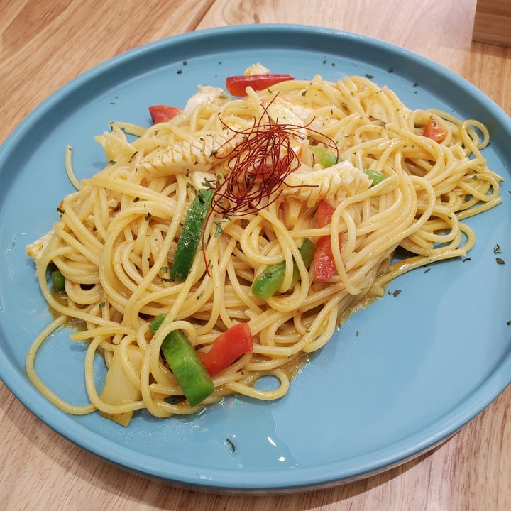photo of Sofia 素菲亞素食餐廳 Curry Seafood with Stir-Fry Spaghetti shared by @moosewong on  18 Mar 2022 - review