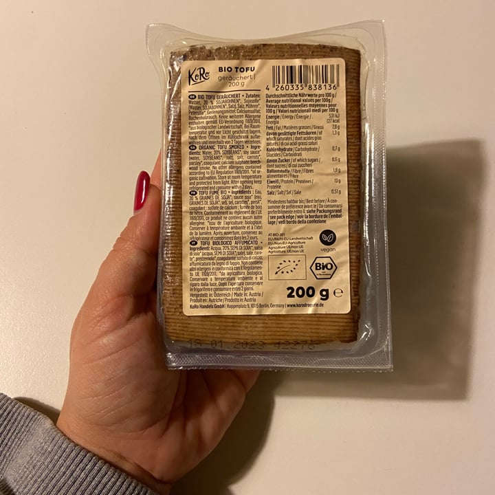 review photo of Koro Tofu affumicato bio shared by @ezzi on 16 Nov 2022 - review
