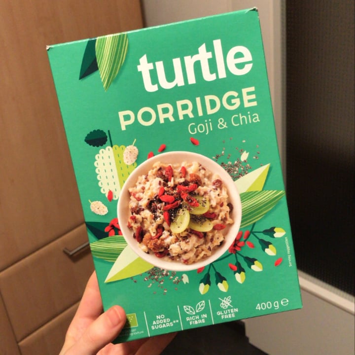 photo of Turtle Cereals porridge goji chia shared by @addictedtopeas on  27 Dec 2020 - review