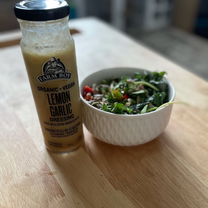 review photo of Farm Boy Organic Vegan Lemon Garlic Dressing shared by @punky on 24 Sep 2021 - review