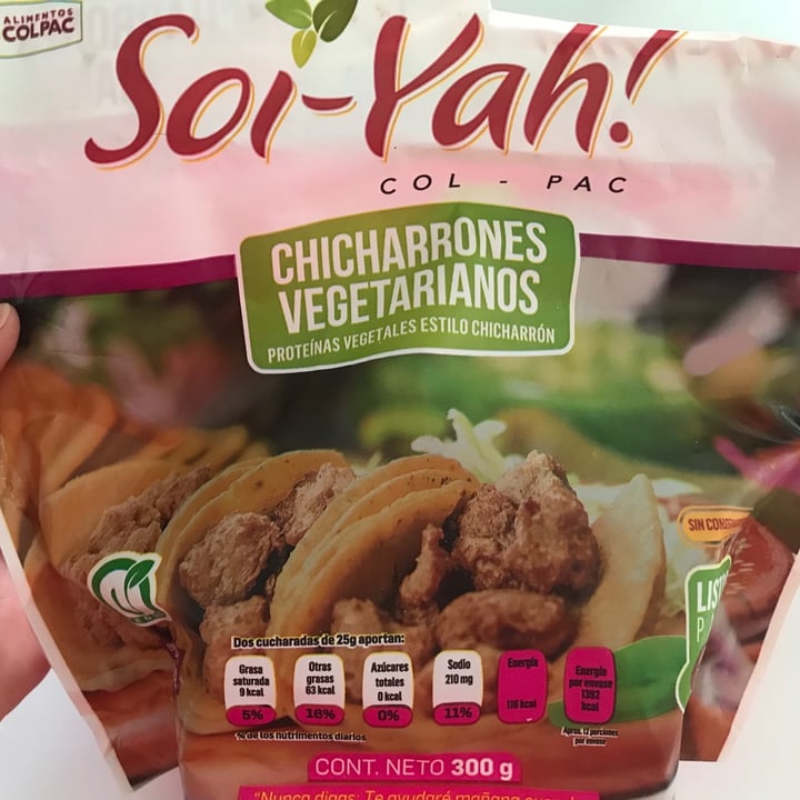 photo of Soi-yah! Chicharrones Vegetarianos shared by @gabspp on  04 Feb 2021 - review