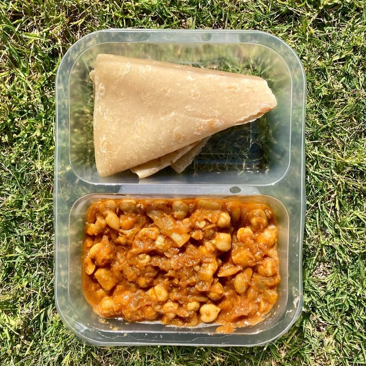 photo of Pick n Pay Chana Masala & Roti shared by @ctveganreviews on  14 Sep 2022 - review