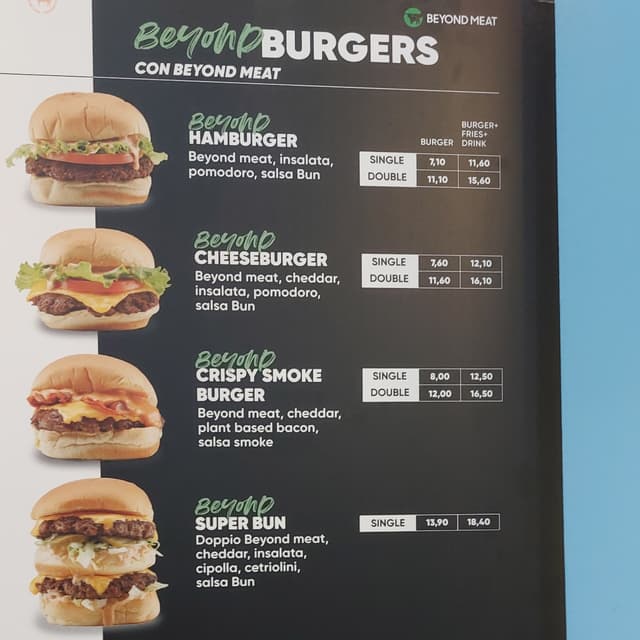 Bun Burgers - Gran Reno, Bologna – Top Rated Vegan Dishes & Reviews ...