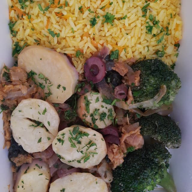 Foto do prato “Bacalhoada de Palmito”