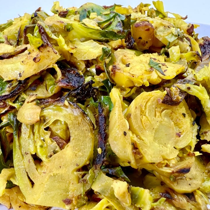 photo of The Sudra Turmeric Roasted Brussels Sprouts shared by @pdxveg on  04 Oct 2021 - review