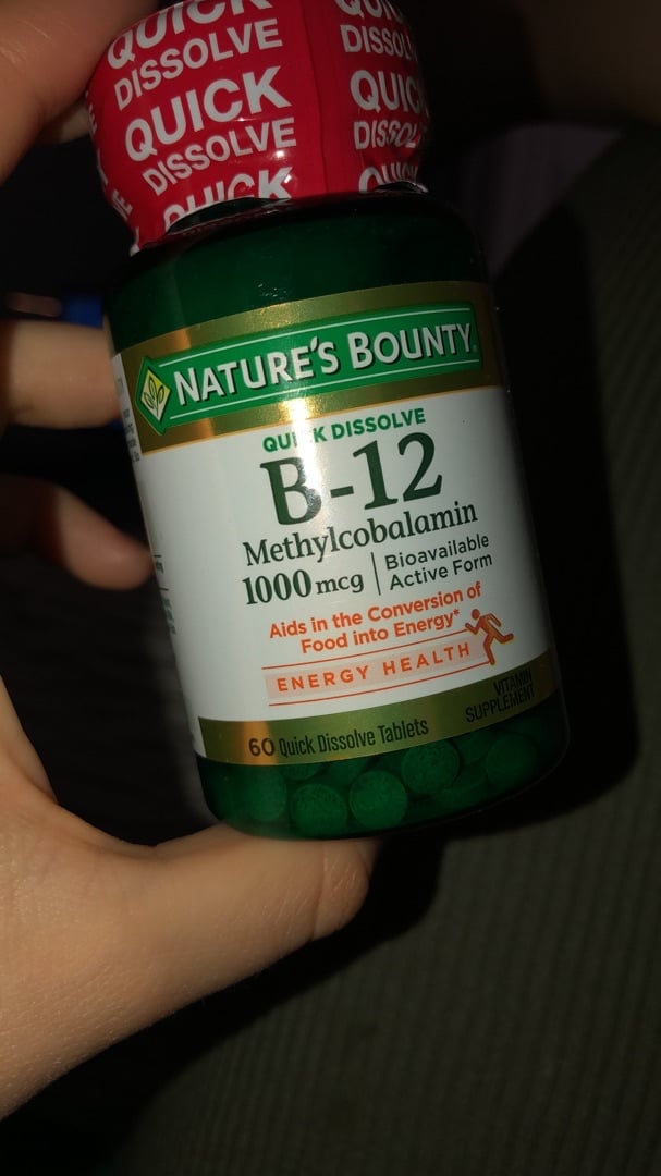 photo of Nature's Bounty Nature's Bounty B-12 shared by @joaquinna on  09 Jan 2020 - review