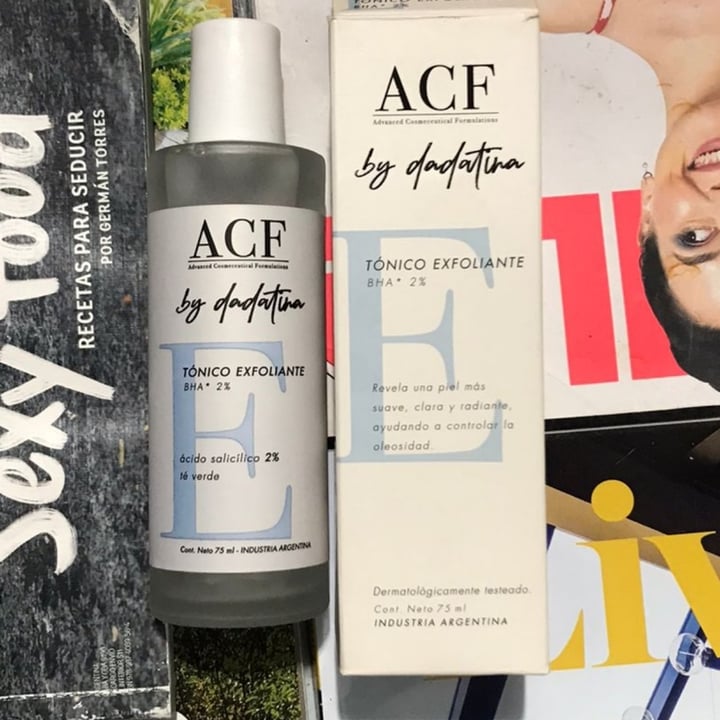 photo of ACF Tónico Exfoliante BHA 2% shared by @roxiescudero on  01 Oct 2022 - review