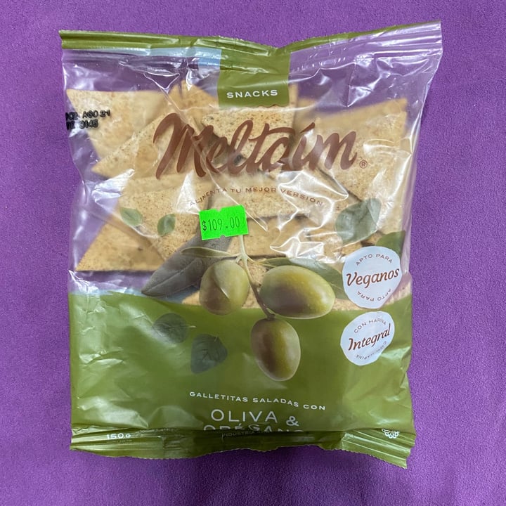 review photo of Meltaím Galletas Saladas Sabor Oliva Y Orégano shared by @fransosa on 13 Mar 2021 - review