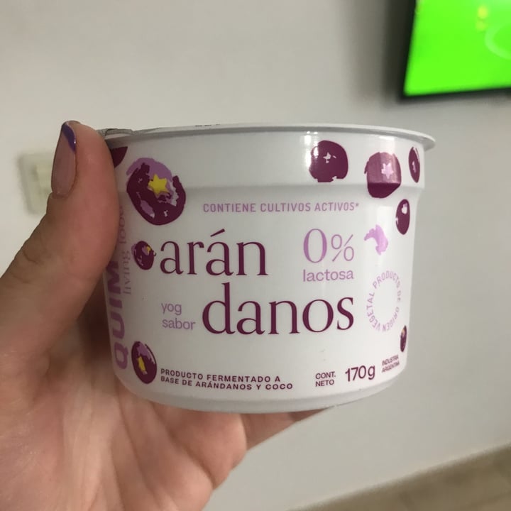 photo of Quimya Yogurt sabor Arándanos shared by @casco on  29 Aug 2021 - review