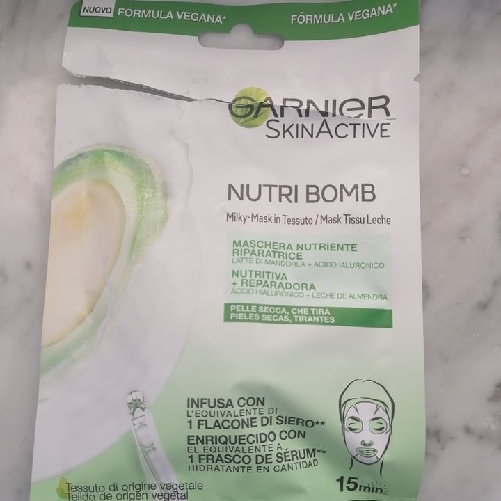 photo of Garnier maschera nutri bomb shared by @giovy on  11 Sep 2022 - review