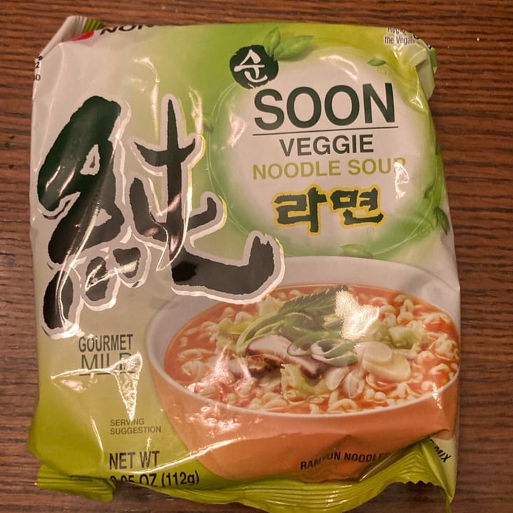 photo of Soon Brand Veggie Ramyun Noodle Soup shared by @maddymo7 on  16 May 2021 - review