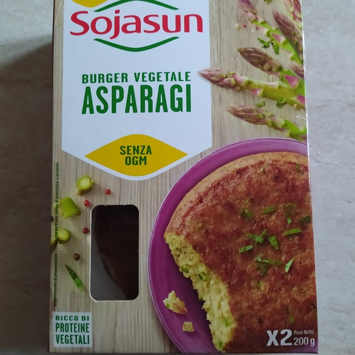 photo of Sojasun Burger Vegetale Asparagi shared by @cinzis on  04 Oct 2021 - review
