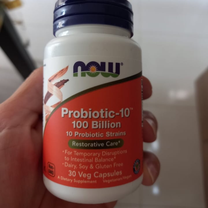 photo of NOW® Probiótico 100 bilion shared by @carolmarques on  16 Jul 2021 - review