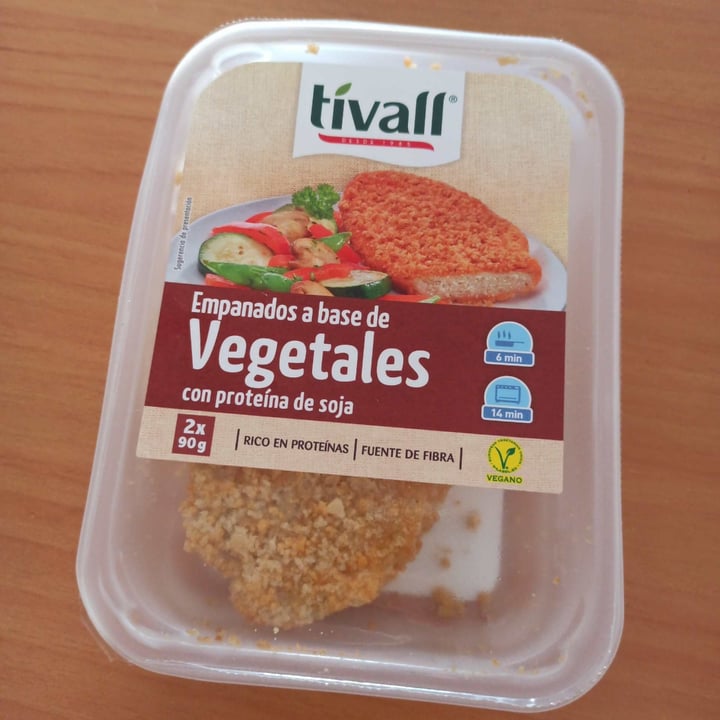 photo of Tivall Empanados a base de vegetales con proteína de soja shared by @luciafdezrios on  14 Jan 2022 - review