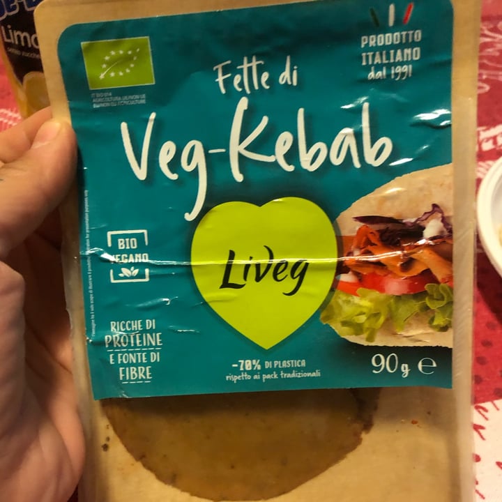 photo of Liveg veg kebab shared by @irenecarrubbavegchef on  06 Jul 2022 - review