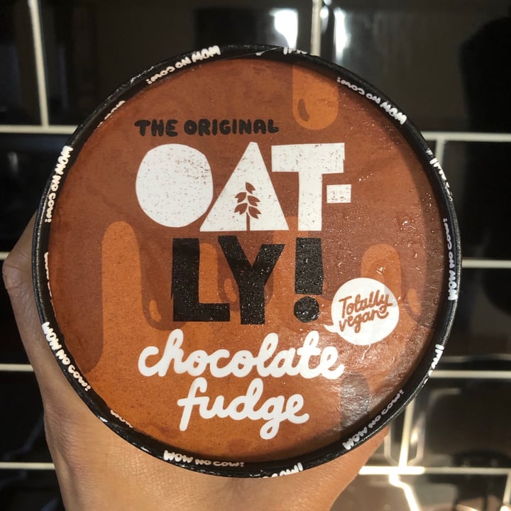 photo of Oatly Chocolate Fudge shared by @southernveganupnorth on  28 Aug 2021 - review
