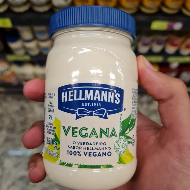 photo of Hellmann’s Hellman’s Vegan Mayonnaise shared by @matheusvalada on  19 Jul 2021 - review