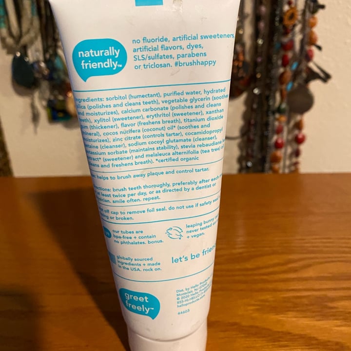 review photo of Hello hello Antiplaque And Whitening Toothpaste shared by @barbstout on 19 Oct 2022 - review