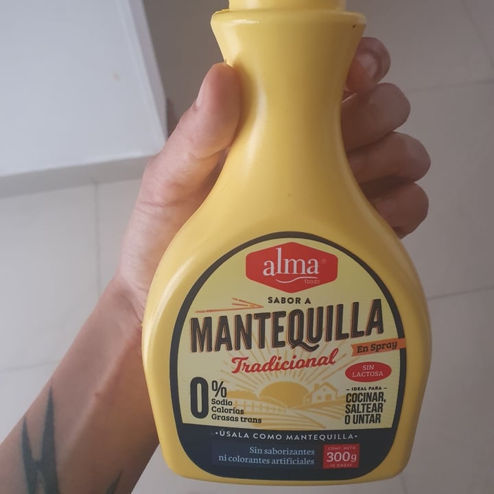 photo of Alma Foods Mantequilla Sabor Tradicional En Spray shared by @adelaidablue on  04 Oct 2020 - review